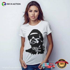 One Battle After Another 2025 Leonardo DiCaprio Graphic T-shirt