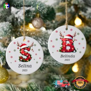 Personalized Christmas Keepsake Christmas Tree Decor Ornament