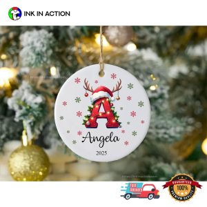 Personalized Christmas Keepsake Christmas Tree Decor Ornament