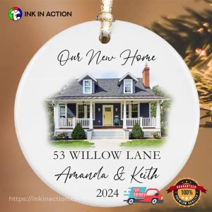 Personalized New Home Photo Ornament Personalized New Home Photo Ornament