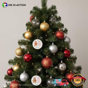 Personalized The Year Accident Funny Gingerbread Ornaments