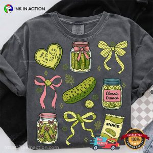 Pickles And Bows Comfort Colors T shirt 1