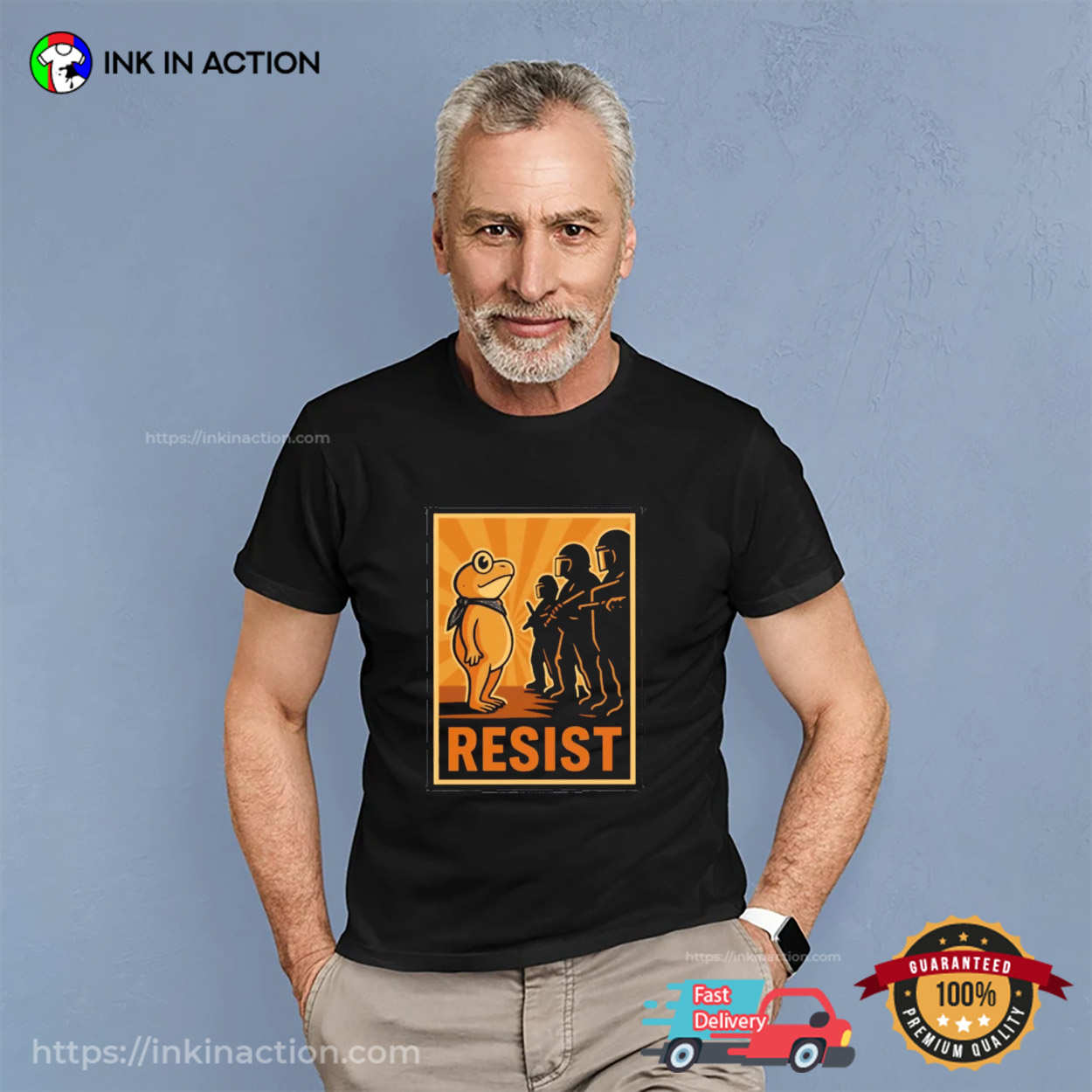 Portland Frog Protest, Resist Frog Man T-shirt Portland Frog Protest, Resist Frog Man T-shirt