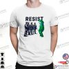 Resist Portland Frog Against Army T-shirt