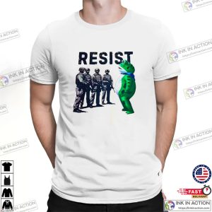 Resist Portland Frog Against Army T-shirt Resist Portland Frog Against Army T-shirt