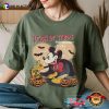 Retro Trick Or Treat Down Main Street Mickey Vampire Comfort Colors T-shirt