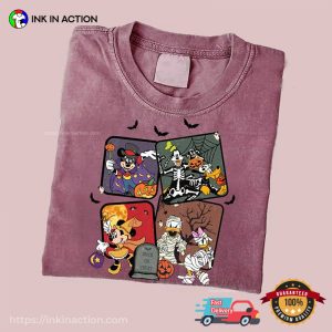 Retro Disney Trick Or Treat 2025 Comfort Colors T-shirt