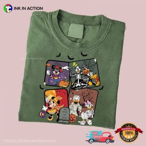 Retro Disney Trick Or Treat 2025 Comfort Colors T shirt 3