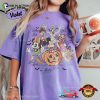 Retro Halloween Mickey And Friends Signatures Comfort Colors Tee