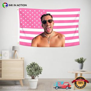 Sexy Bad Bunny USA Flag
