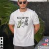 Six Seven 6 7 Meme Witch Skeleton Hands Halloween T-Shirt