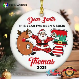 Six Seven Meme Christmas Ornament