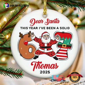 Custom Six Seven Meme Christmas Ornament Custom Six Seven Meme Christmas Ornament