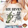 Six Seven Undead Hand Halloween T-shirt
