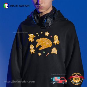 Star Wars Christmas Gingerbread Cookies Graphic Shirt
