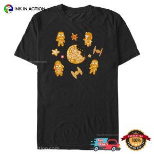 Star Wars Villains Christmas Gingerbread Cookies Graphic Shirt 3 InkInAction.com