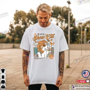 The Life Of A Show Cat Retro Showgirl T-shirt