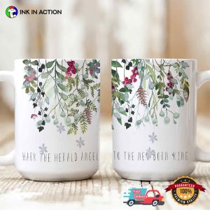 The New Born King Winter Christmas Mug 2