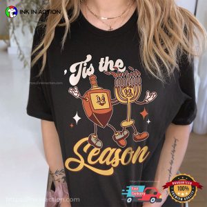 Tis The Season Hanukkah Blessings Comfort Colors T-shirt