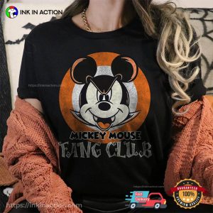 Vampire Mickey Mouse Fang Club Halloween T-shirt