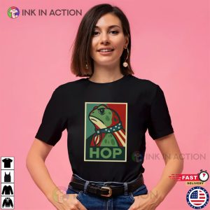 Vintage HOP Portland Frog Protest Shirt Vintage HOP Portland Frog Protest Shirt