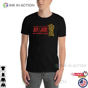 Waiting For The Day HIV AIDS No Longer Exists Avengers Shirt