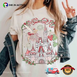 Walt Disney World Merry Christmas Comfort Colors Tee 3 InkInAction.com