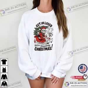 We’re Stealing Christmas Funny Krampus Christmas​ Shirt