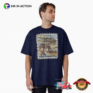 Willbur and Orvillie Vintage Stamp Shirt