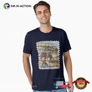 Willbur and Orvillie Vintage Stamp Shirt