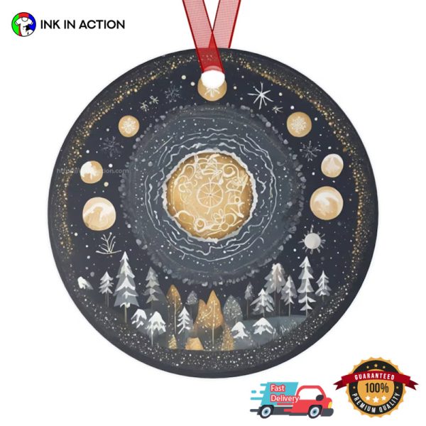 Winter Solstice shortest day of the year Ornament