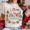 World Traveler Christmas Around The World Shirt