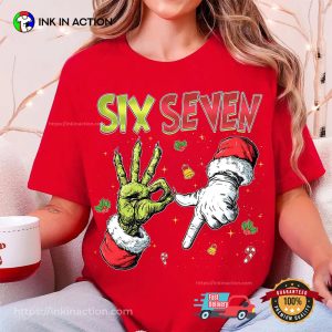 Xmas 6 7 Meme Christmas Comfort Colors Tee Xmas 6 7 Meme Christmas Comfort Colors Tee
