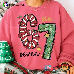 Xmas 6 7 Meme Christmas T-shirt Xmas 6 7 Meme Christmas T-shirt