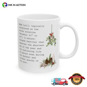 Yule Celebration Definition Holiday Gift Cup