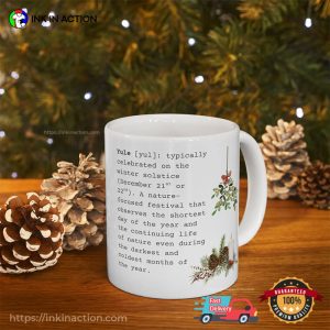 Yule Celebration Definition Holiday Gift Cup