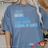 Hanukkah Menorah Jewish Festival Of Lights Comfort Colors Shirt