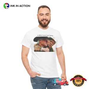 A White House Love Story Bill Clinton & Donald Trump T-shirt