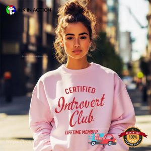 Certified Introvert Club Lifetime Member Shirt