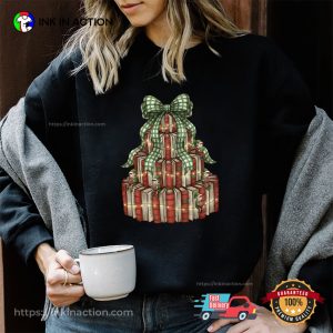 Christmas Book Tree Gift Tee