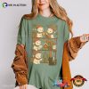 Christmas Bookish Snowman Comfort Colors Shirt