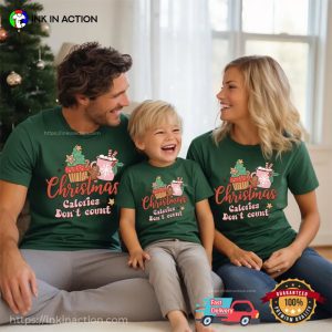 Christmas Calories Don’t Count, Funny Christmas Foods T-shirt