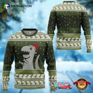 Christmas Dinosaur T-Rex Xmas Ugly Christmas Sweater
