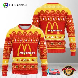 Christmas McDonald’s Xmas Ugly Sweater