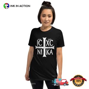 Christogram IC XC NIKA Jesus Christ Is Winner Orthodox T-shirt