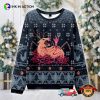 Cursed Reindeer Horror Xmas Ugly Sweater