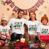 Custom Christmas Merry Family Matching Shirts For Christmas