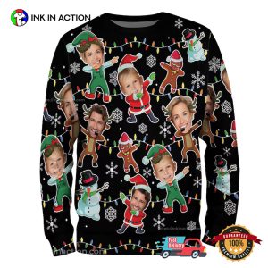 Custom Face Christmas Ugly Sweater