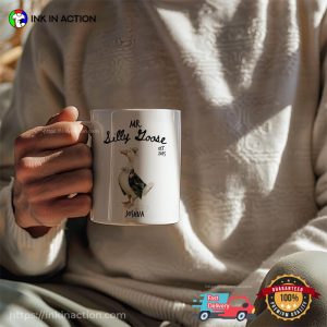 Custom Mrs. and Mr. Silly Goose Married Couple Matching Cup InkInAction.com