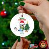 Custom New Baby Bluey Christmas Ornament